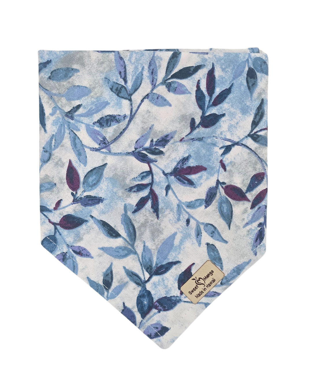 Leafy Grove (Blue) Bandana