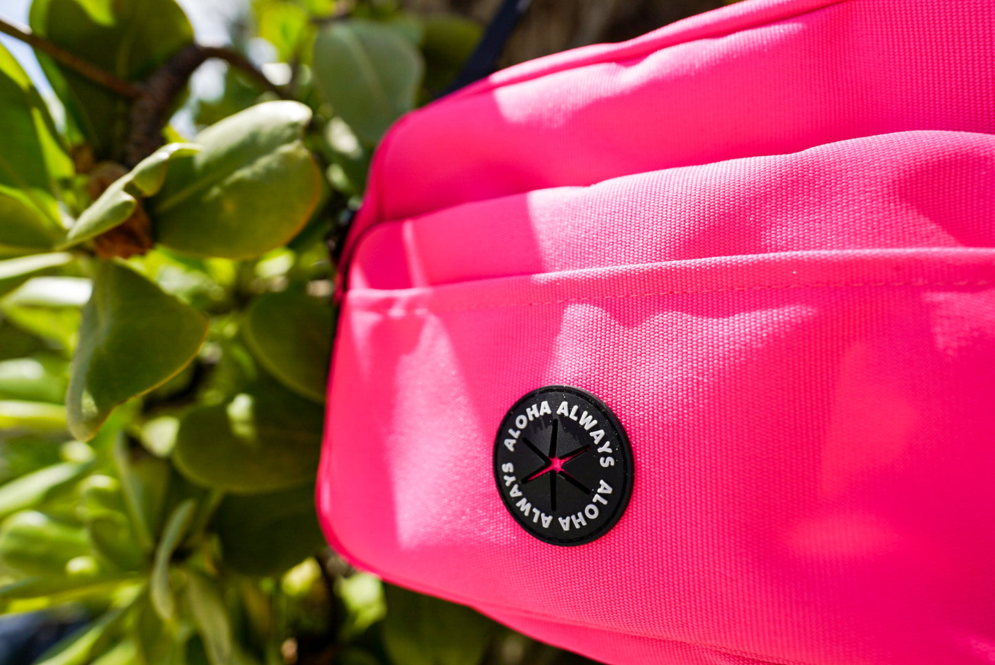 Aloha Dog Walking Bag - Hot Pink