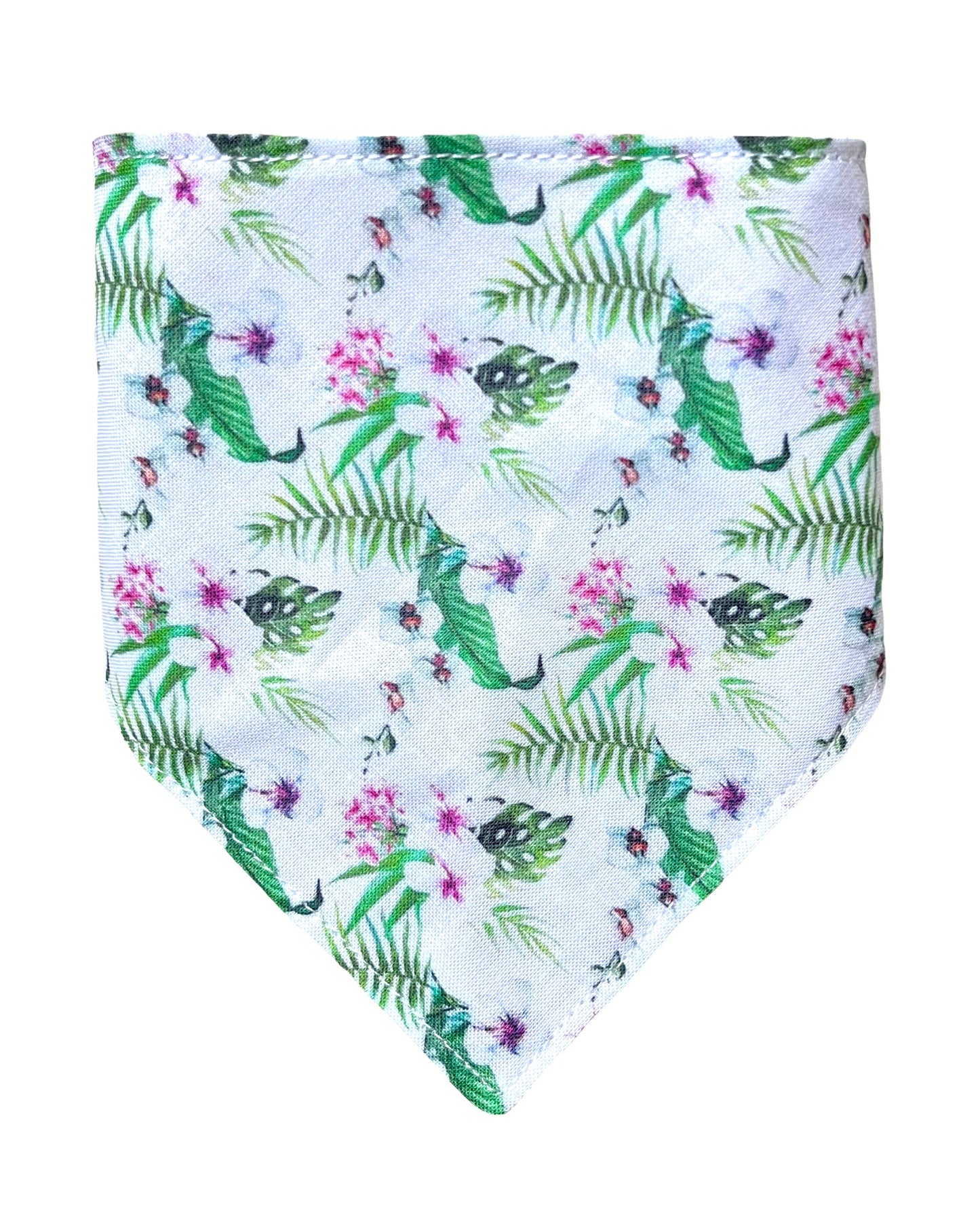 Morning Glory (White) Bandana
