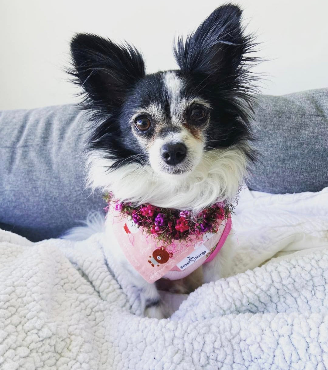 Bears + Bunnies (Pink) Bandana