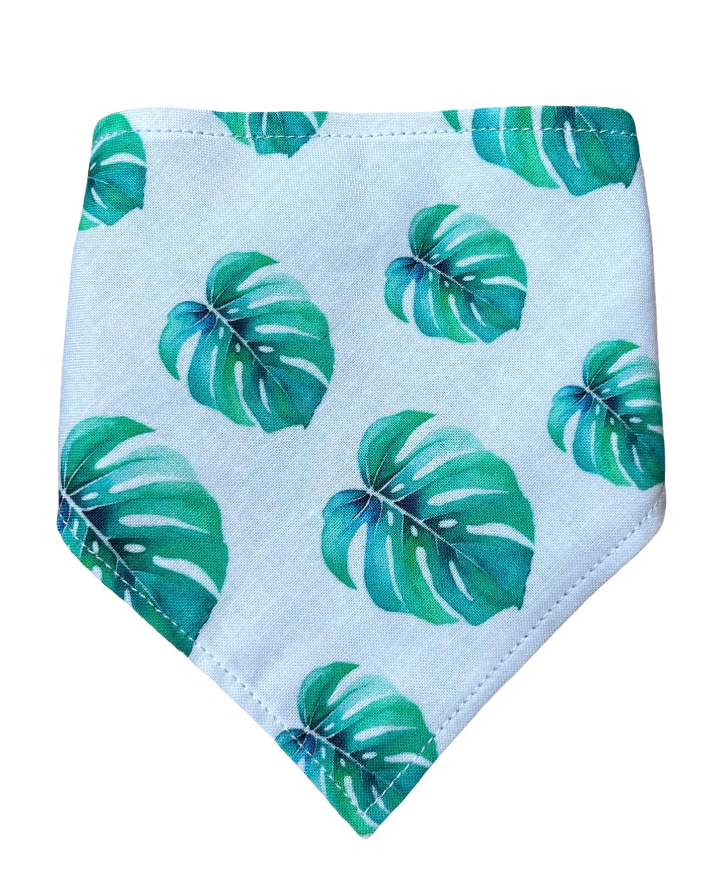 Green Monstera Bandana