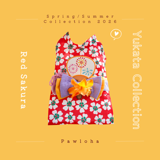 Yukata Collection - Red Sakura