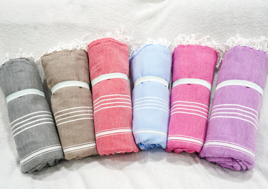 Stripe Double Size Blanket
